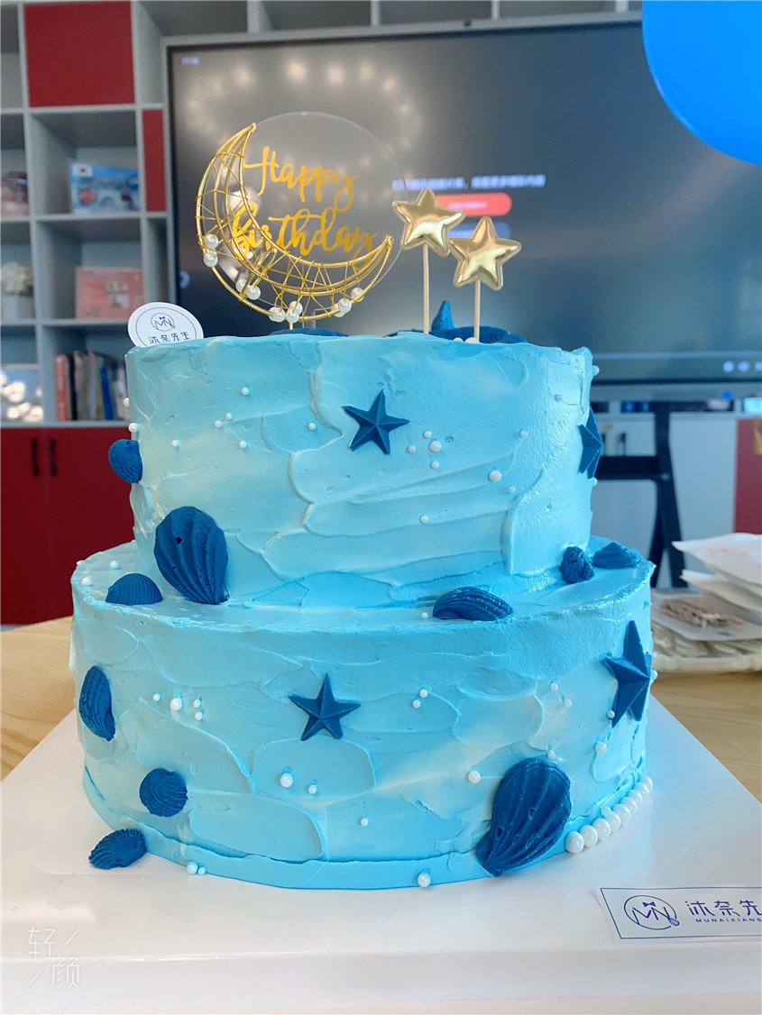 快乐之蓝，最先绽放